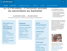 Tablet Screenshot of epsperuwelz.be